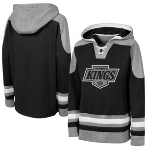 Los Angeles Kings V-neck Hoodie Kids Size Small 8 NWOT